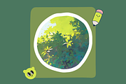 Foliage Nature Procreate Brushes, a Brush Add-On by Cozy Brushery (Thumbnail 2 of 7)