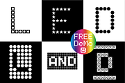 FONT | LED pixel, a Symbol Font by Typo Graphic Design (Thumbnail 8 of 8)