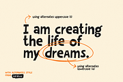 HF Bigcuat Bold, a Handwritten Font by 24Design Studios (Thumbnail 2 of 11)