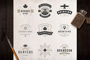 280 Outdoor logos and badges, a Branding & Logo Template by Vasya Kobelev (Thumbnail 39 of 83)