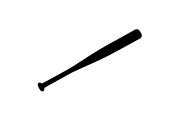 Baseball Bat Silhouette Vector Bundl, an Illustration by Creativeshirt (Thumbnail 14 of 51)