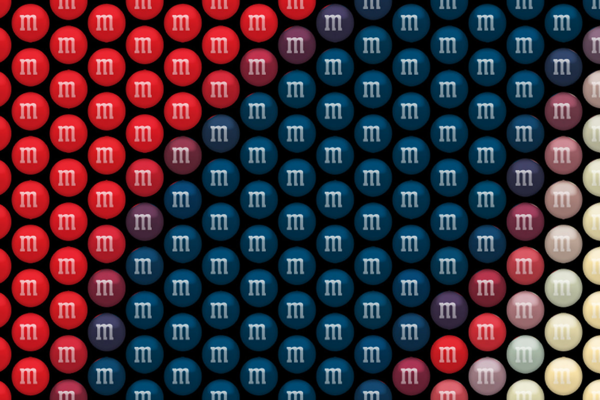 MOSAIC M&M's | PSD template, a Texture Graphic by Sergey Serebrennikov (Photo 2 of 6)