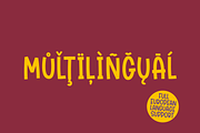 Hurdy Gurdy - a fun comic font!!!!, a Font by Little Type Factory (Thumbnail 9 of 11)