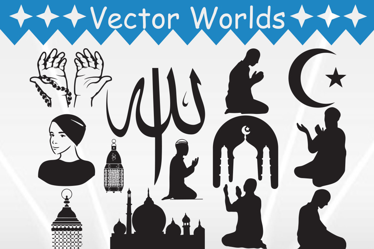 Muslim Religion Svg, Muslim Svg, an Object Graphic by VectorWorlds (Photo 3 of 3)