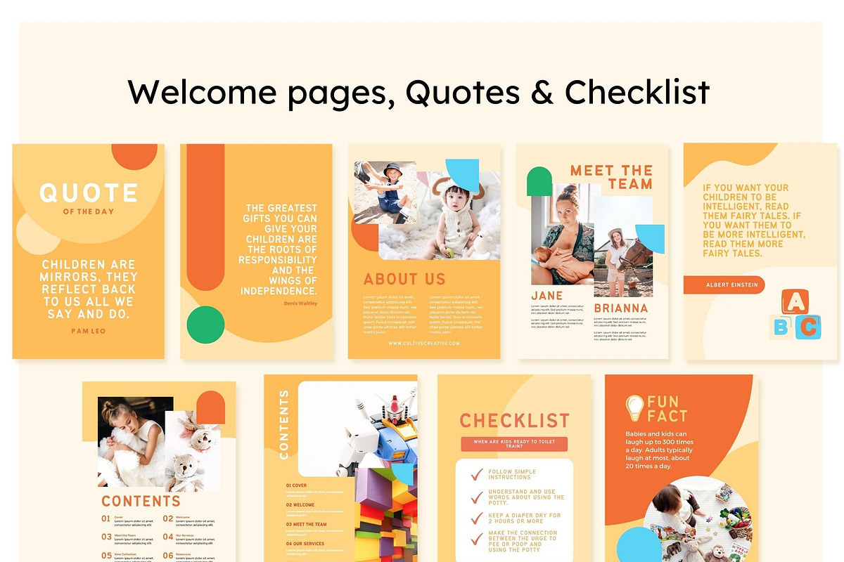 Kids eBook Canva Template, a Magazine Template by Cultive Creative (Photo 10 of 13)