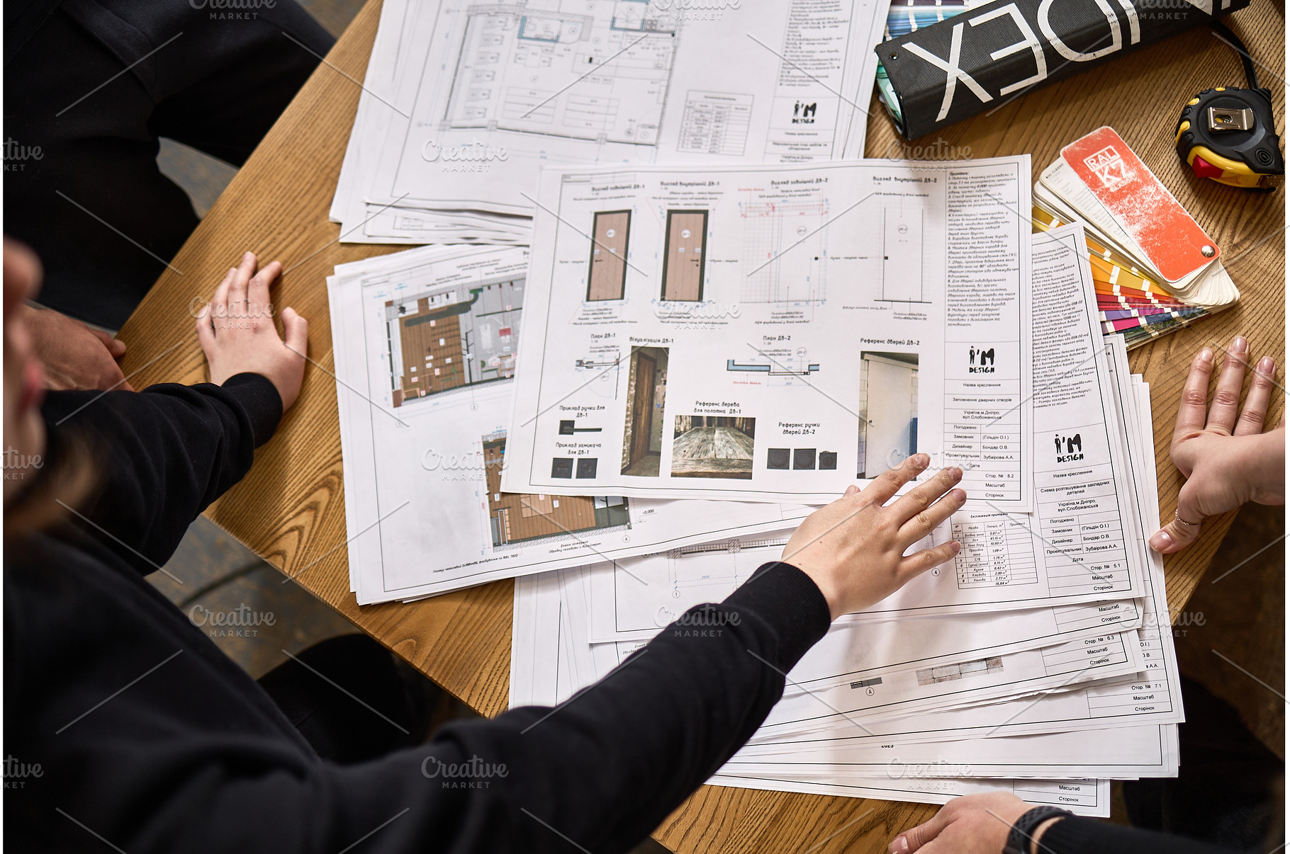 Designers Discussing Architectural, an Architecture Photo by wip3out