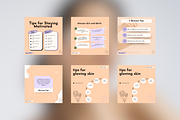 Skincare Social Media Templates, a Social Media Template by Adored Templates (Thumbnail 4 of 10)
