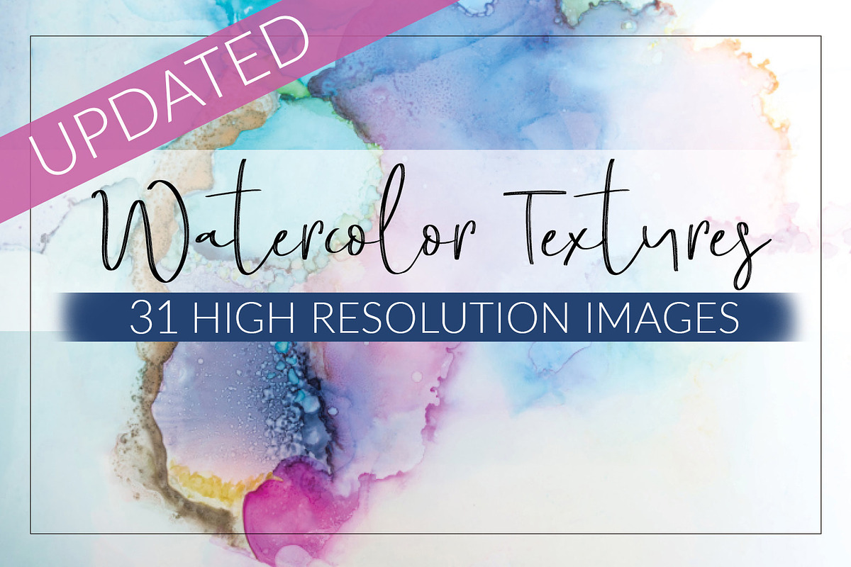 Watercolor Texture Bundle, a Texture Graphic by Suzy-Lou (Photo 1 of 9)