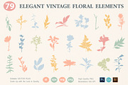 Vintage Floral Elements Atelier, an Object Graphic by Katrinelly (Thumbnail 9 of 14)
