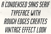 Nordin Rough, a Sans Serif Font by Craft Supply Co. (Thumbnail 2 of 8)