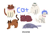 Domestic Pets Vector Illustrations, an Animal Illustration by Luamor (Thumbnail 4 of 10)