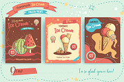 Retro Ice Cream Bundle, a Food Illustration by Nearbirds (Thumbnail 9 of 12)
