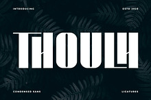 Thoulh Modern Display Font