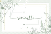 Rossi Mithori - Beautiful, a Script Font by Monoco Type Foundry (Thumbnail 3 of 11)