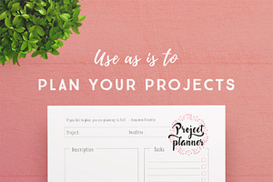 Project Planner Printables