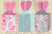 5 Valentine Gift Candy-Boxes, a Print Template by Kseniya-Omega (Thumbnail 2 of 5)