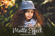 Matte Effect Lightroom Presets