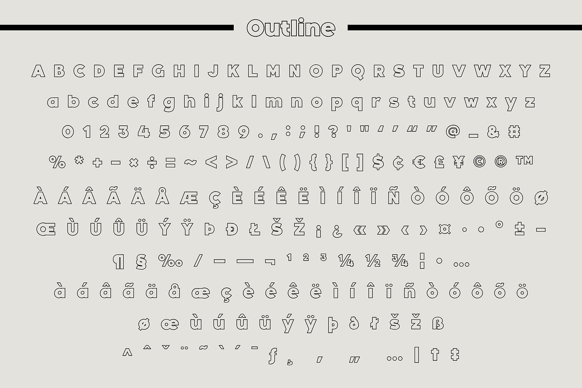 Fox Pompi : 8 Font Style, a Sans Serif Font by Fox7 By Rattana (Photo 12 of 19)