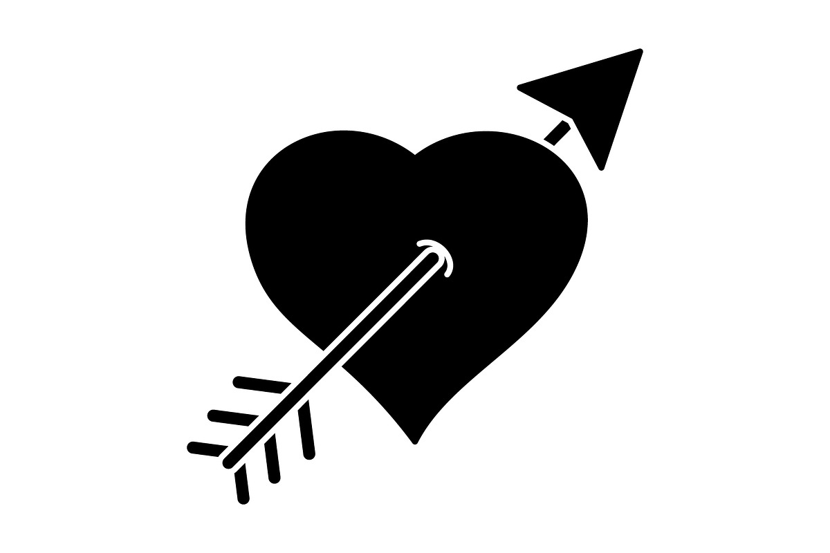 Valentine day icon, an Outline Icon by Sumberpangan (Photo 2 of 5)