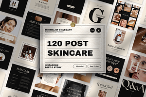 120 Skincare Instagram Template