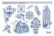 Dutch Heritage Clipart, an Object Graphic by FINEAPPLE (Thumbnail 4 of 6)