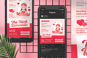 Valentine Party Flyer, a Flyer Template by Annora Studio (Thumbnail 2 of 4)