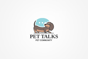 Pet Community Logo Template