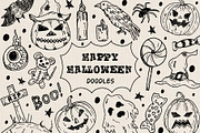 Happy Halloween doodle collection, an Object Graphic by Irina Avdeeva (Thumbnail 1 of 10)