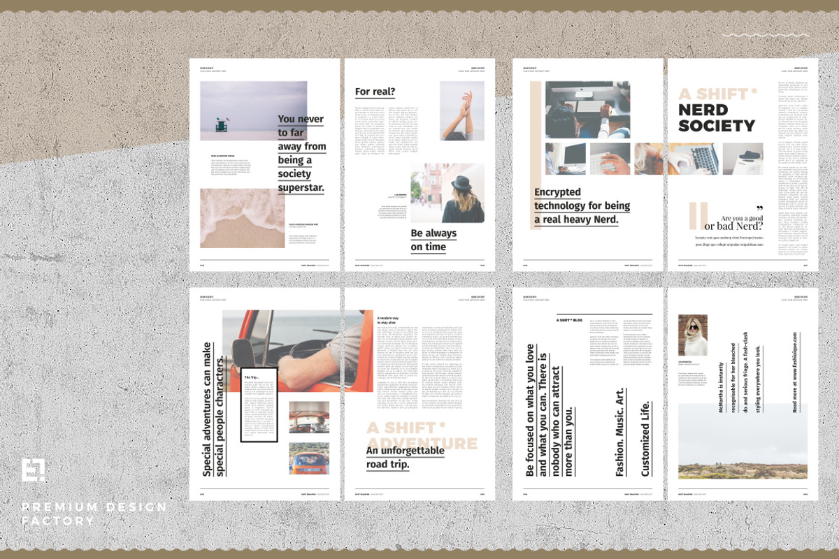 Shift Magazine, a Magazine Template by Egotype (Photo 23 of 26)