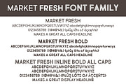 Market Fresh Font Family, a Sans Serif Font by Brittney Murphy Design (Thumbnail 2 of 2)