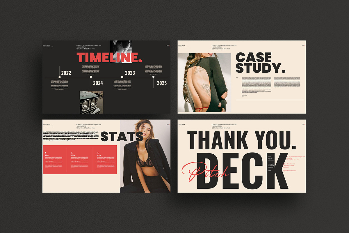 Pitch Deck Presentation Template, a Presentation Template by Aura Agency (Photo 8 of 8)