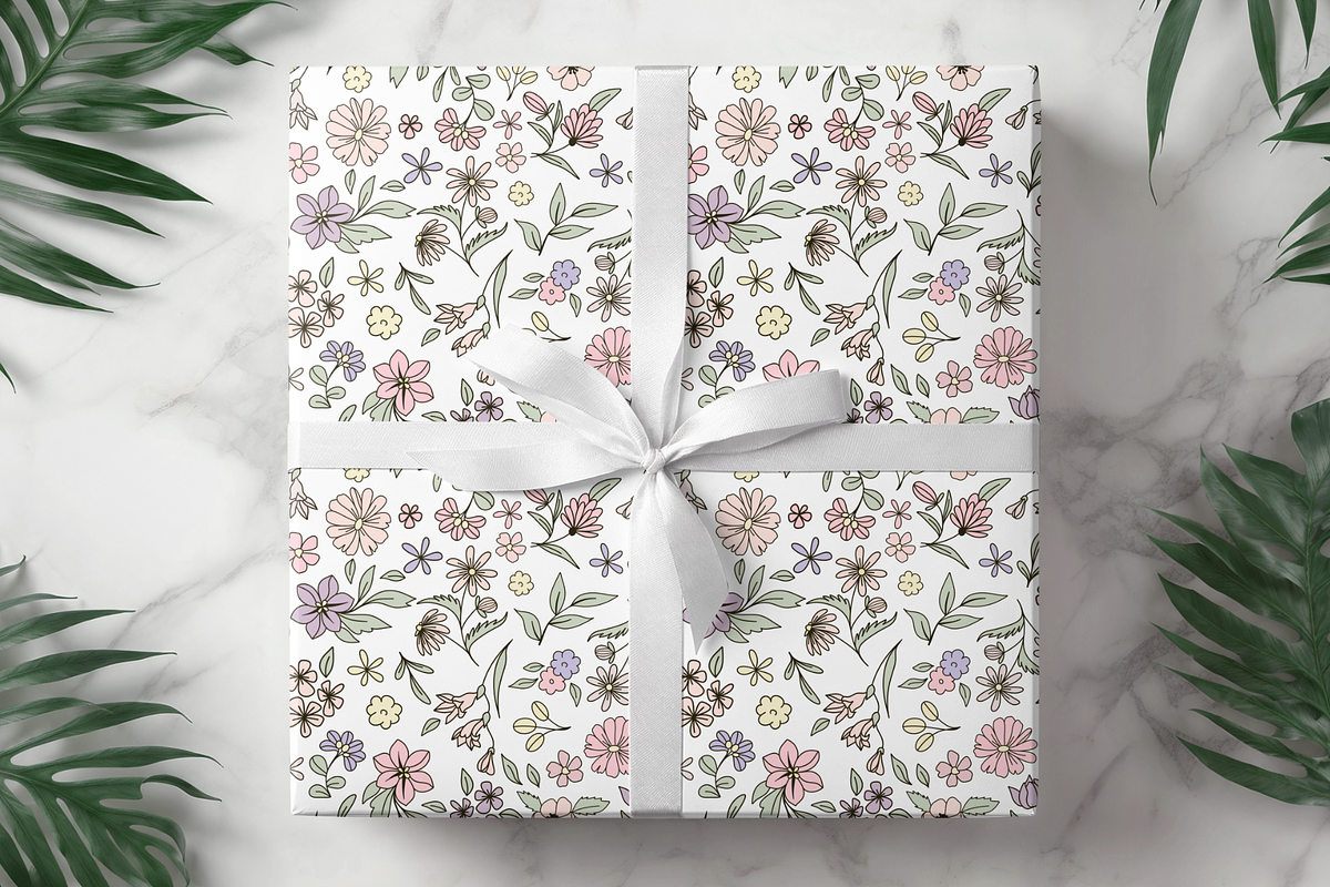 Lilac Meadow Seamless Pattern, a Pattern Graphic by OwlAndFern (Photo 3 of 14)