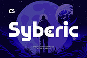 CS Syberic – Techno Font, a Sans Serif Font by Craft Supply Co. (Thumbnail 1 of 8)