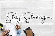 Yesie - Monoline Cursive Script Font, a Script Font by PutraCetol Studio (Thumbnail 9 of 11)