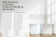 Gallery Style 44 Frames Mockups, a Product Mockup by mock-ups (Thumbnail 2 of 16)