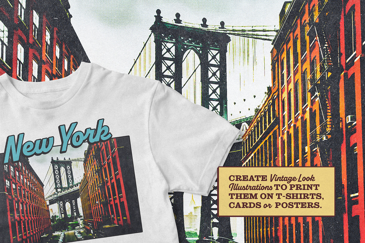 VVDS Romantic Art Poster Creator, an Action Add-On by Vintage Voyage Supply (Photo 4 of 12)