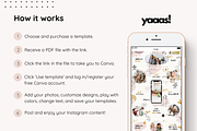 Kids Instagram Puzzle Template Canva, a Social Media Template by Yaaas Design (Thumbnail 7 of 8)