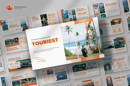 Travel & Tourism Powerpoint Template, a Presentation Template by fluffstudio