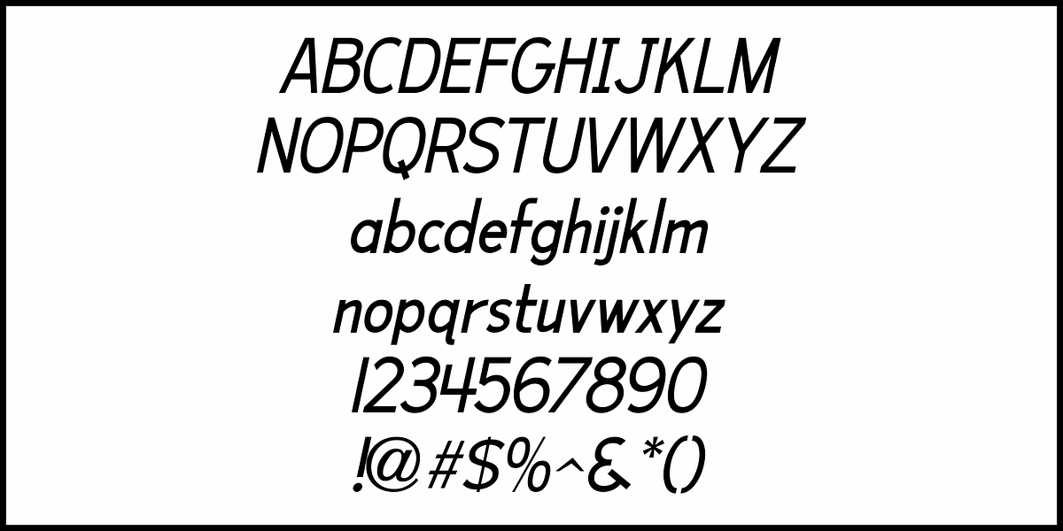 Schoolroom JNL, a Sans Serif Font by Jeff Levine Fonts (Photo 5 of 5)