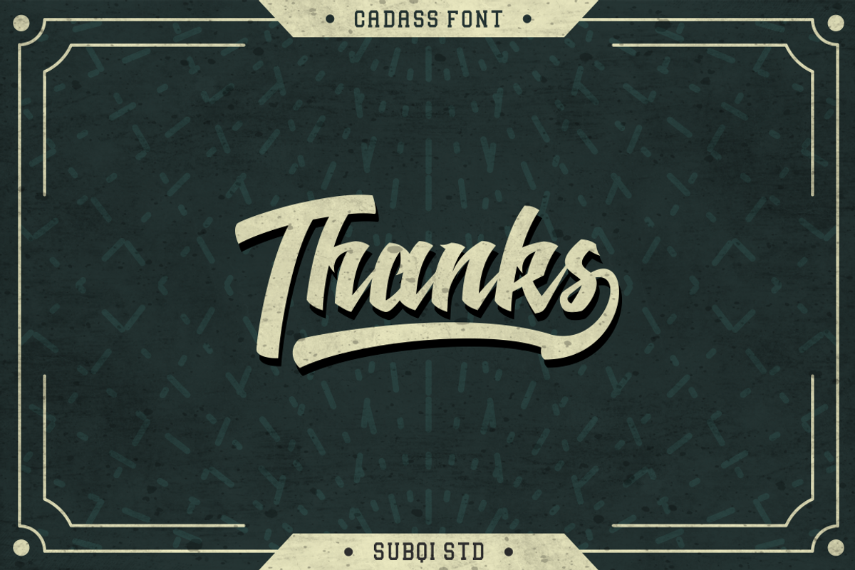Cadass Font Duo preview 6
