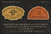 SAENA HAND-WRITTEN, a Font by AROKA (Thumbnail 7 of 11)