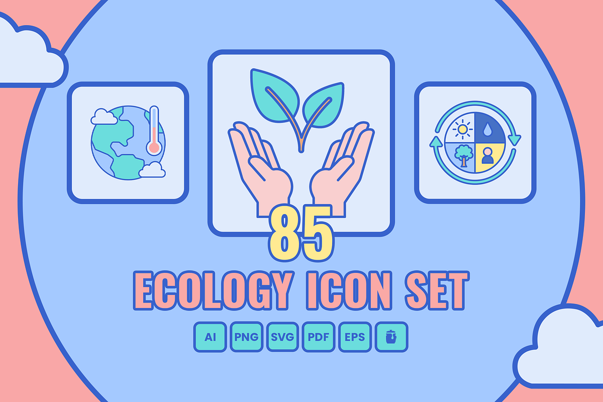 85 Conservation Icons, a Solid Icon by Flat Icons (Photo 1 of 7)