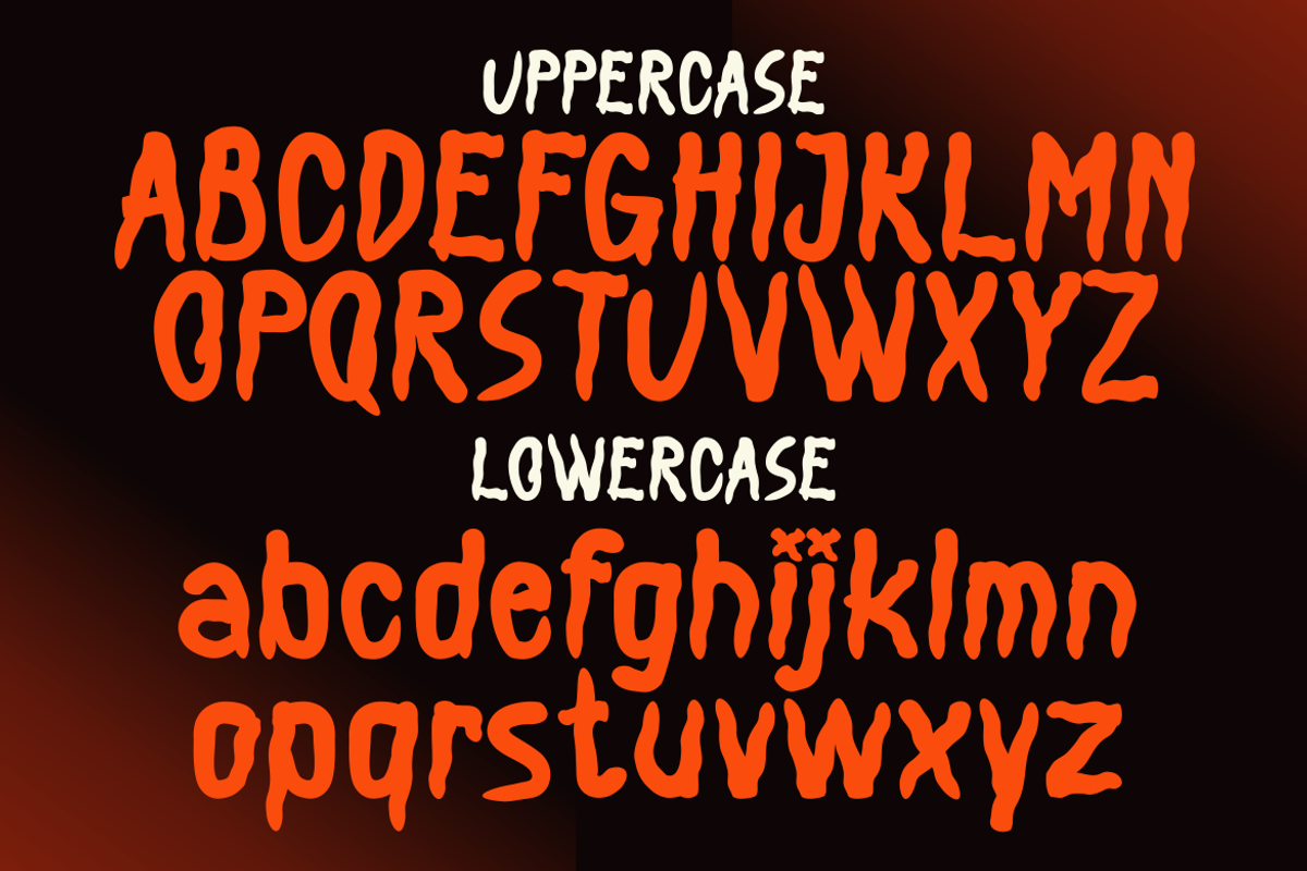 Basement Horror - Modern Spooky Font, a Handwritten Font by MaikoHatta (Photo 3 of 5)