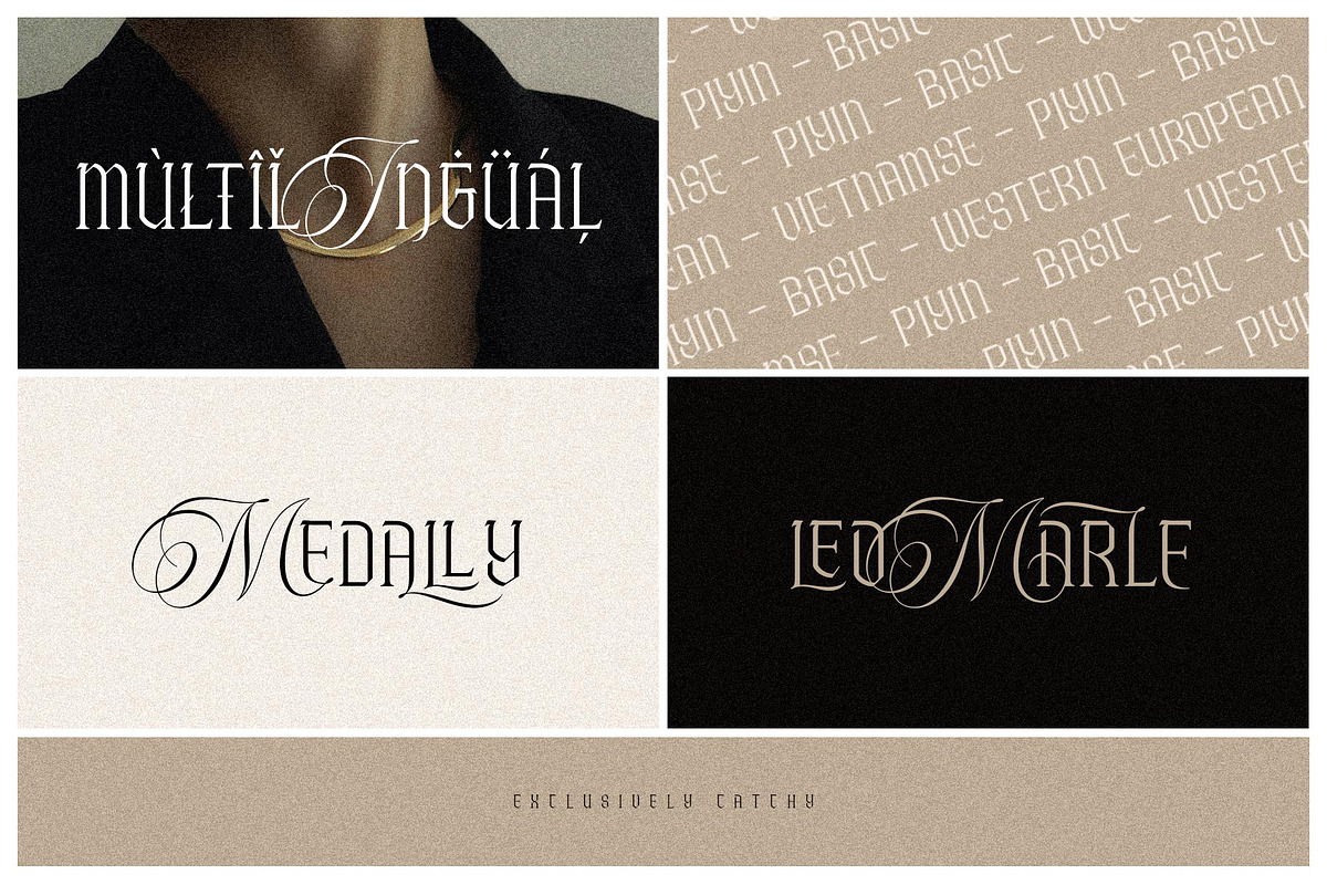 Leomarle Typeface, a Blackletter Font by alit design (Photo 4 of 15)
