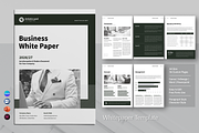 White Paper | Canva, Word, PPTX, InD, a Brochure Template by ArtisticLand (Thumbnail 3 of 14)