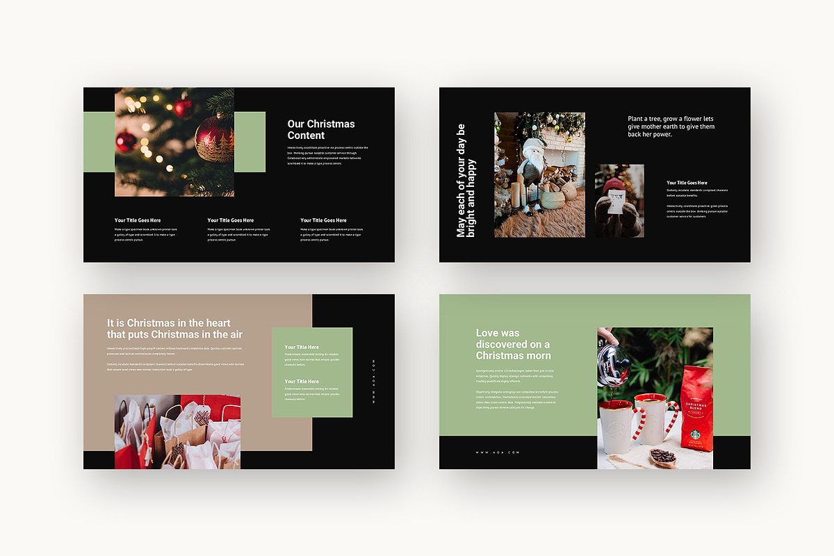 Aoa : Holiday Season Powerpoint, a Presentation Template by Punkl Camp (Photo 11 of 16)