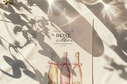 Romantic Pink Champagne & Bows, a Decorative Illustration by ThaismotaCreativeCo (Thumbnail 2 of 6)