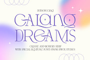 Calang Dreams with Ligatures, a Serif Font by Siwox Studios (Thumbnail 1 of 8)