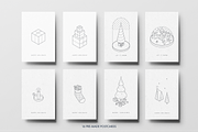 LIGHT MINIMAL CHRISTMAS, an Object Graphic by ME_COLLAGE (Thumbnail 4 of 13)