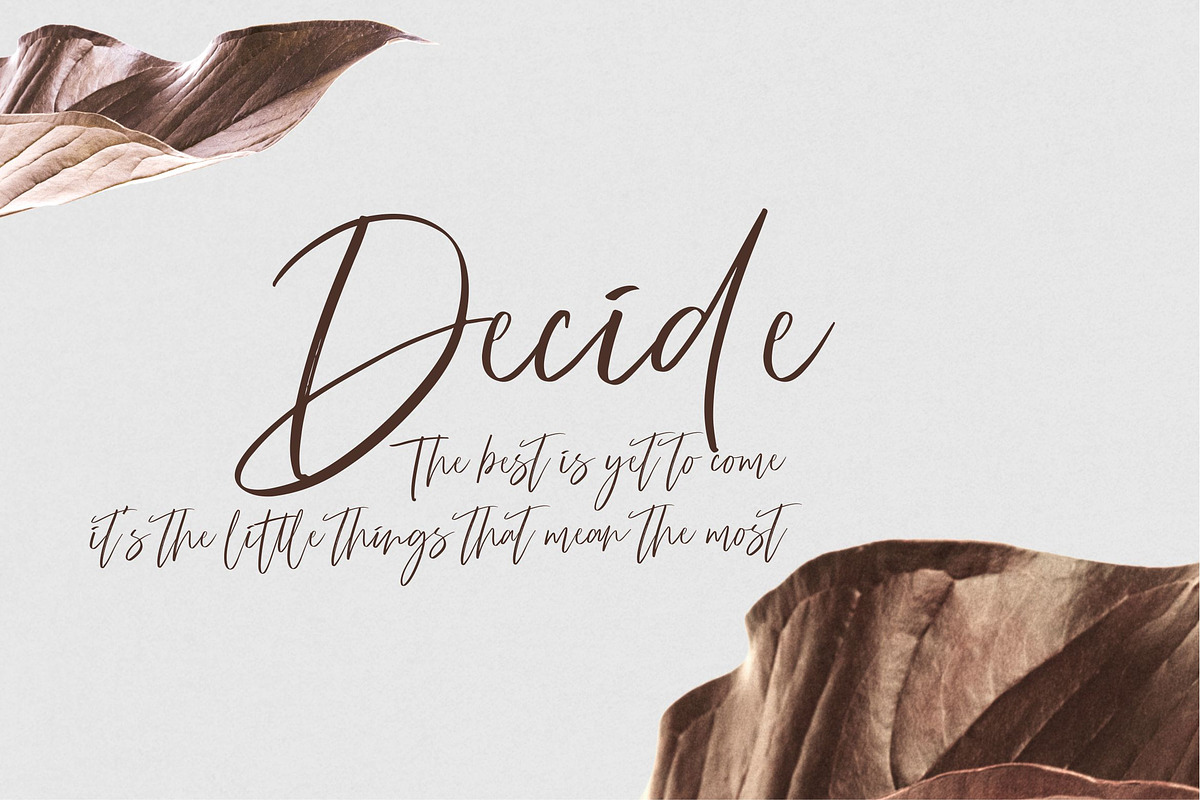Julliand Handwritten Font, a Script Font by Lythcreative (Photo 7 of 8)